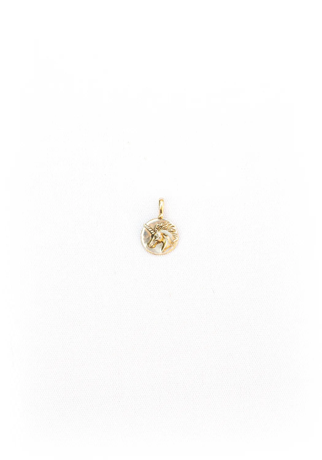 Catherine Michiels 14K Yellow Gold Magic Unicorn Charm