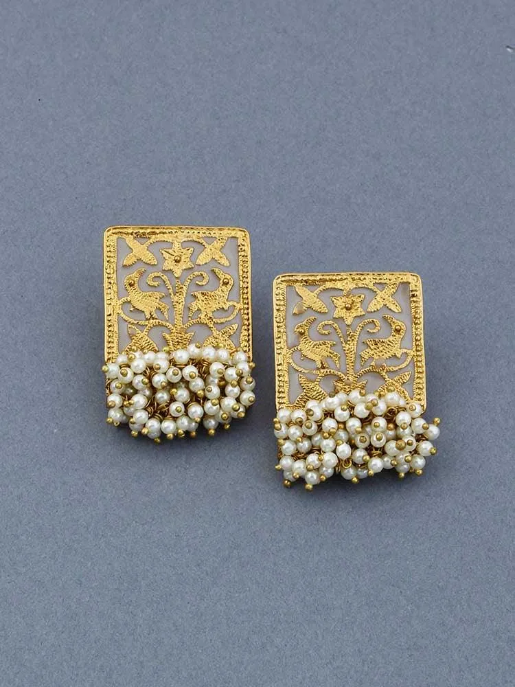 Crepe Gowri Studs