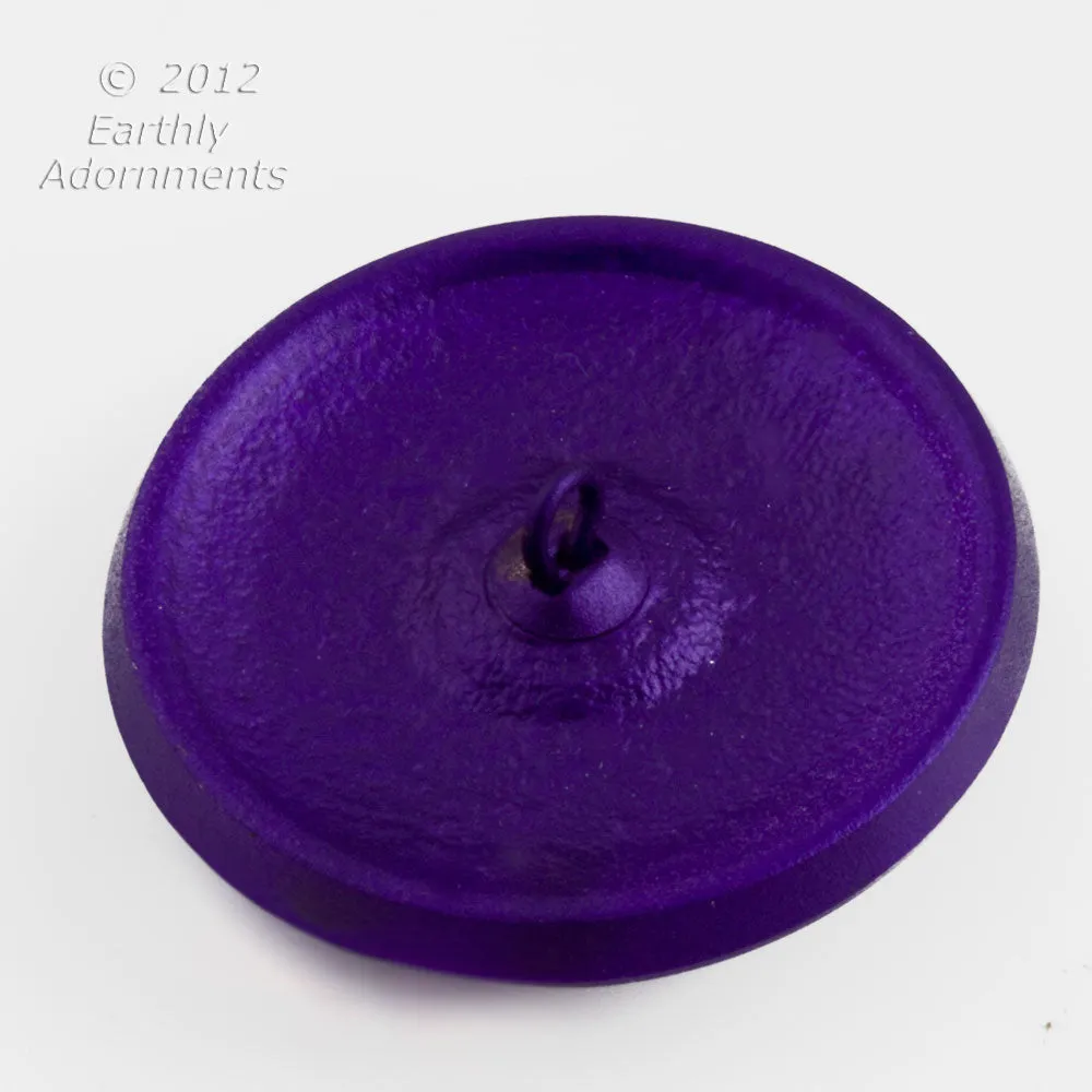 Czech molded glass Dragonfly button 30mm, sold individually. ac-bg-bt103