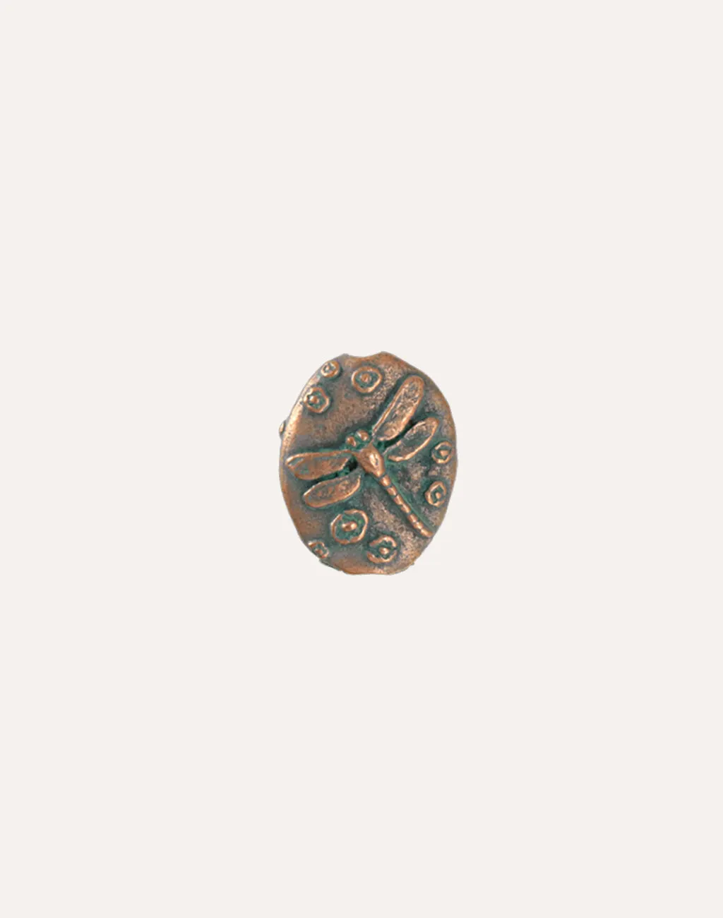 Dragonfly Pebble, 22x17mm, (1pc)