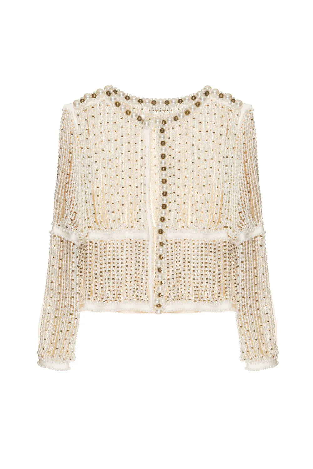 FULLY BEADED JACKET (RUNWAY)