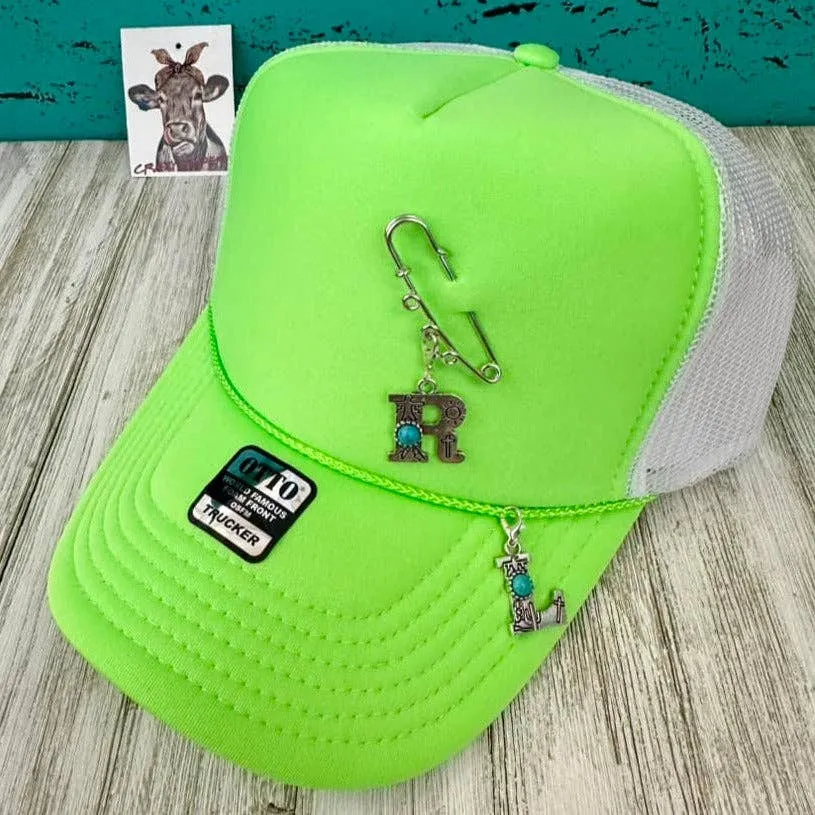 Initial Clip-on Charms: J