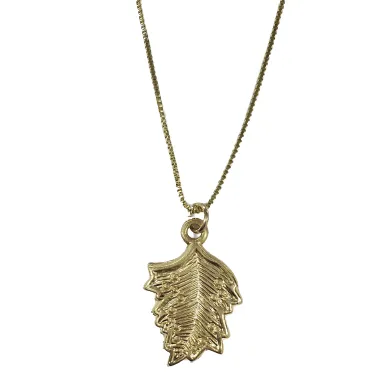Leaf Charm Necklace