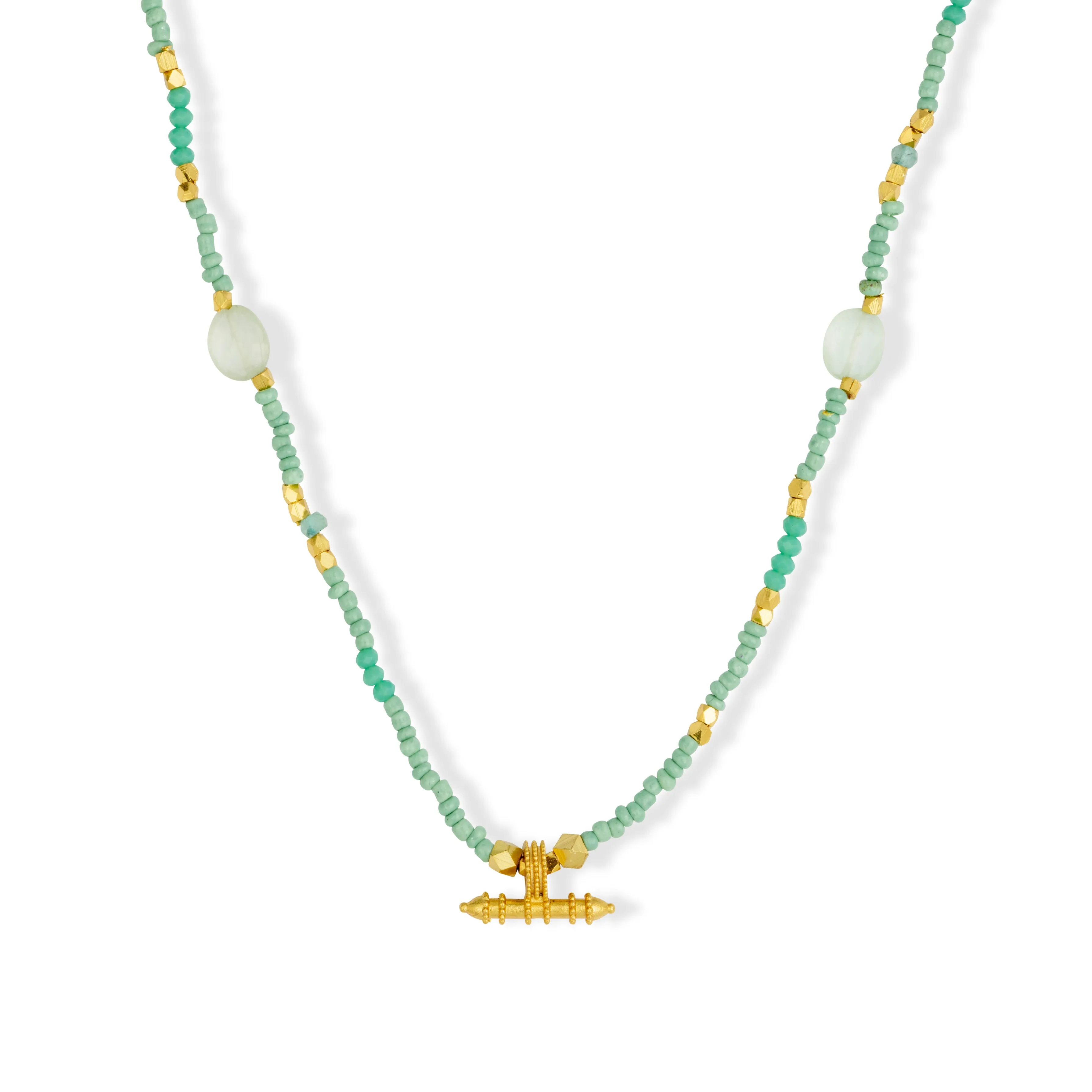 Sadie Necklace Aqua