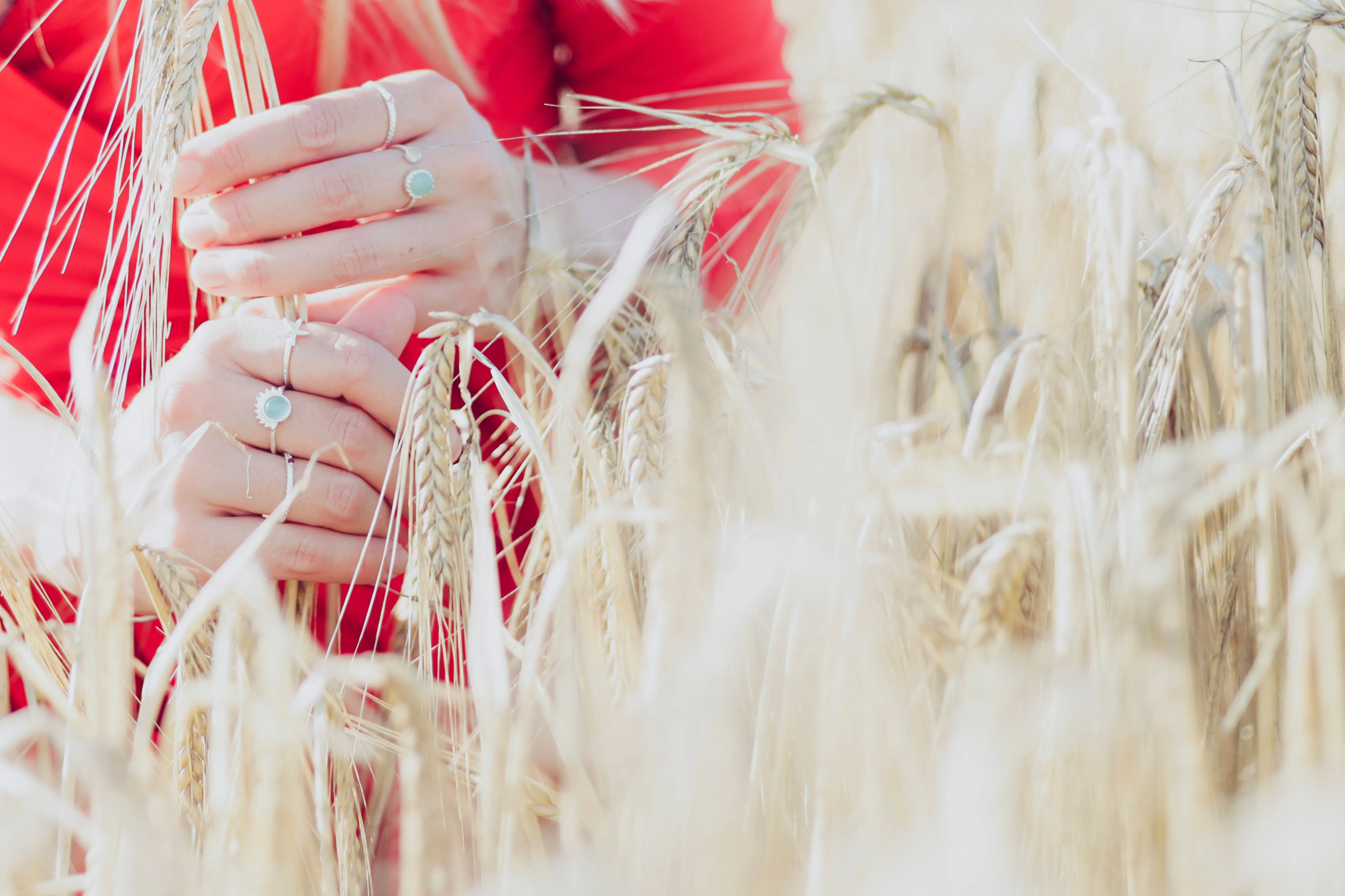 Sterling Silver Round Crested Ring
