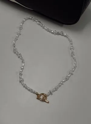 Sutter Pearl Necklace White
